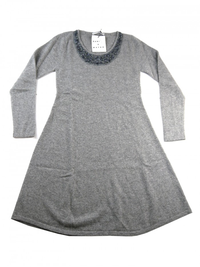 Daniel & Mayer Abito Donna Art. 113 Paillettes Grigio Daniel & Mayer Abito Donna Art. 113 Paillettes Grigio