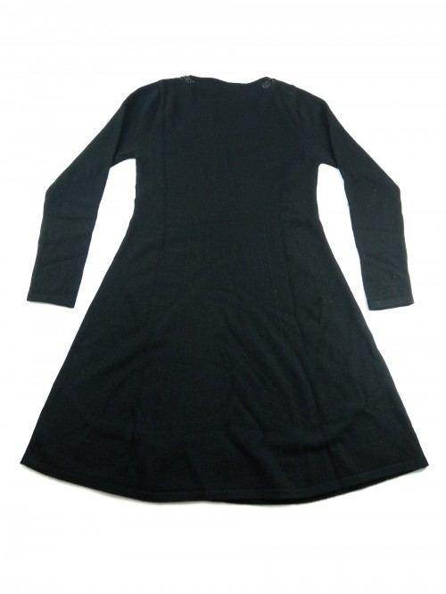 Daniel & Mayer Woman Dress Art. 113 Black Paillettes