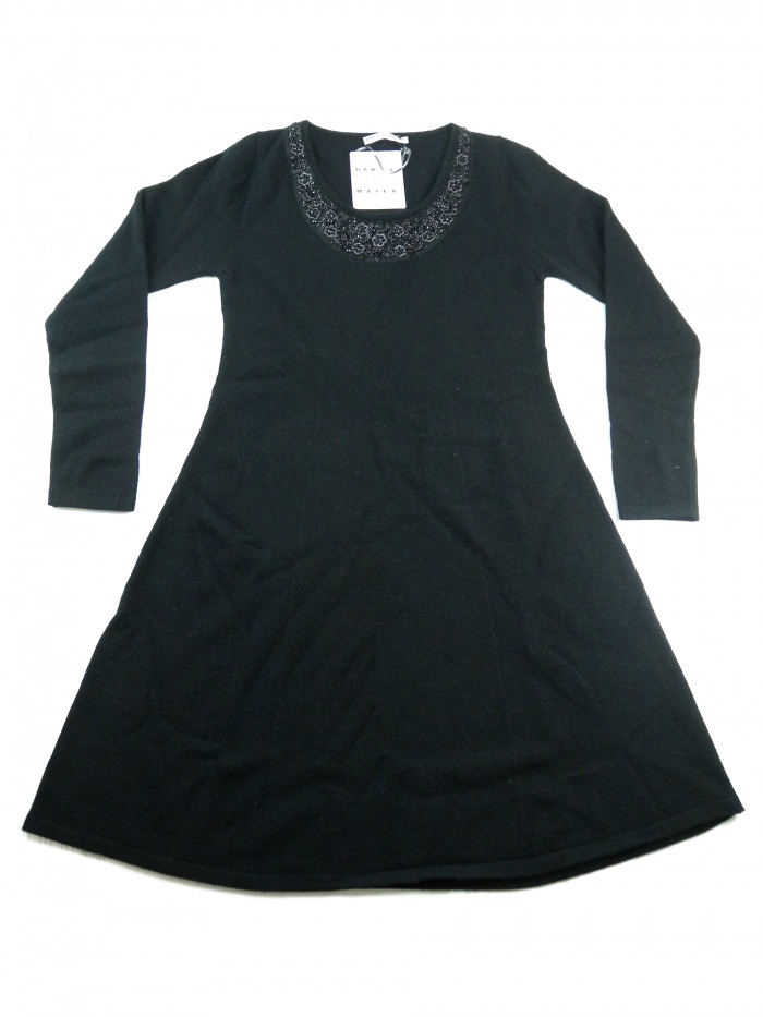 Daniel & Mayer Abito Donna Art. 113 Paillettes Nero Daniel & Mayer Abito Donna Art. 113 Paillettes Nero