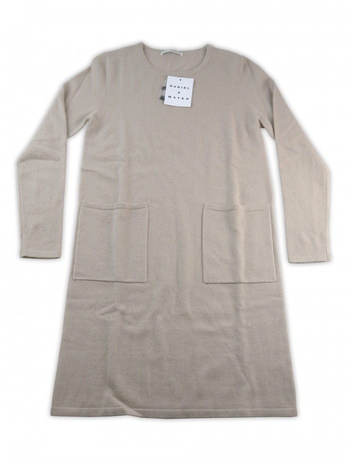 Daniel & Mayer Dress Woman Art. 501/80 Plain Beige Daniel & Mayer Dress Woman Art. 501/80 Plain Beige
