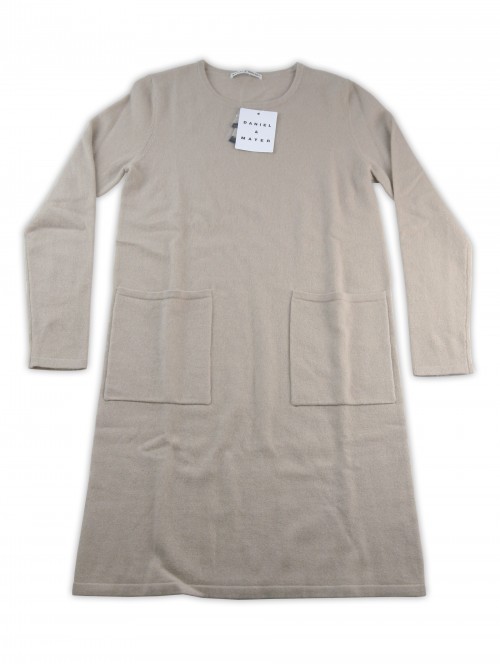 Daniel & Mayer Dress Woman Art. 501/80 Plain Beige Daniel & Mayer Dress Woman Art. 501/80 Plain Beige