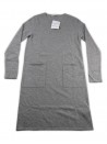 Daniel & Mayer Dress Woman Art. 501/80 Plain Gray