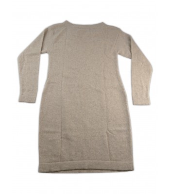 Daniel & Mayer Dress Woman Art. 616 Beige Solid Maxi Pull 2