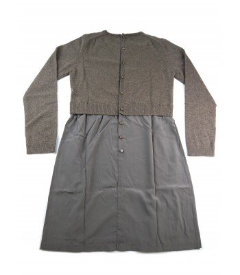 Daniel & Mayer Dress Woman Art. B5G204 ANF Plain Turtledove 2