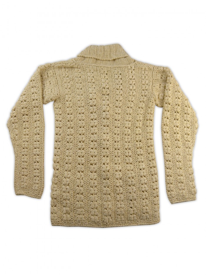 Blumarine Cardigan Donna Handmade Gold Uncino