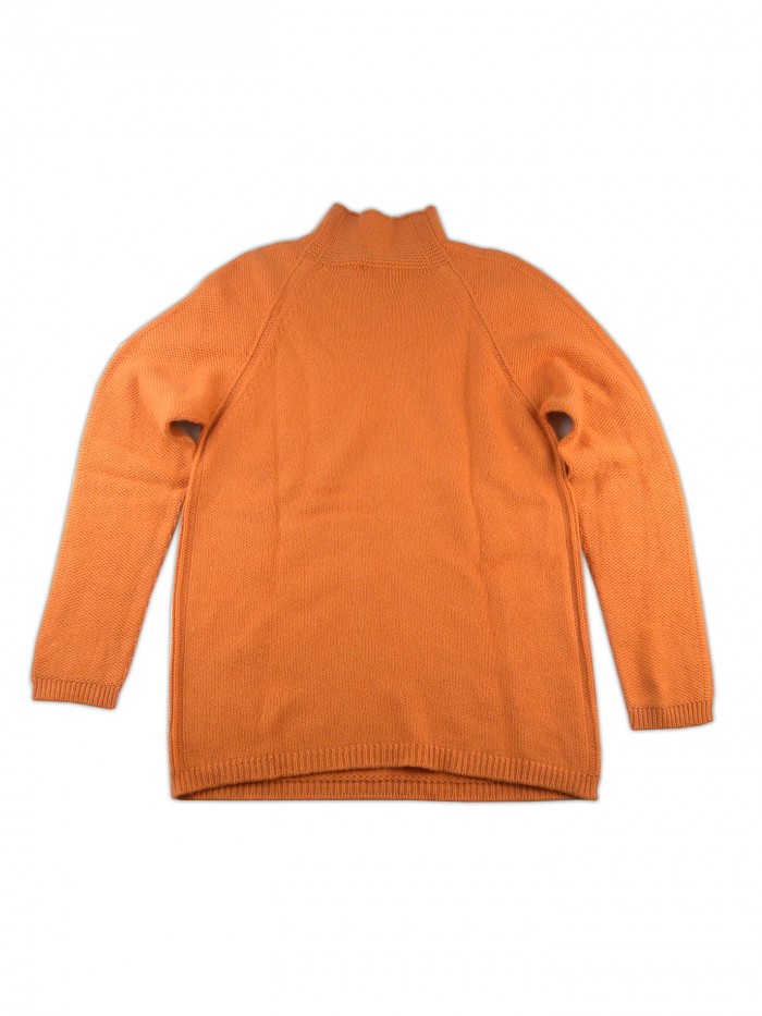 Malo Maglia Donna Cratere Unito Arancione