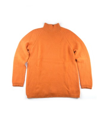 Malo Sweater Woman Crater Plain Orange