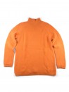 Malo Sweater Woman Crater Plain Orange