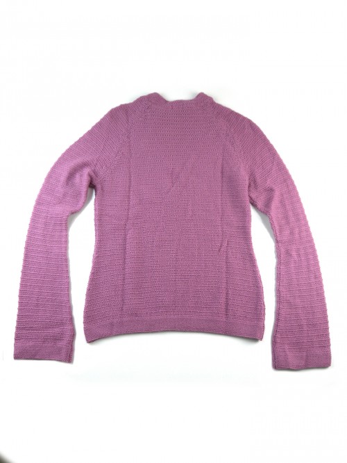 Malo Sweater Woman Cratere Plain Powder