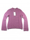 Malo Sweater Woman Cratere Plain Powder