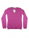 Bellwood Maglia Donna Collo a V Unita Fucsia