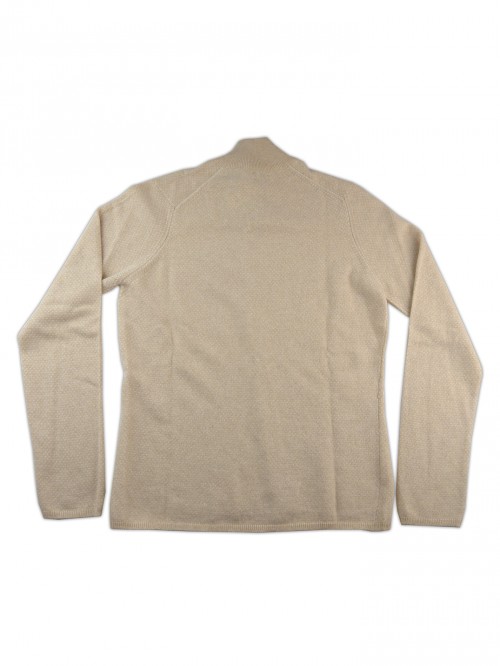 Malo Sweater Woman Crater Plain Dark Sepia