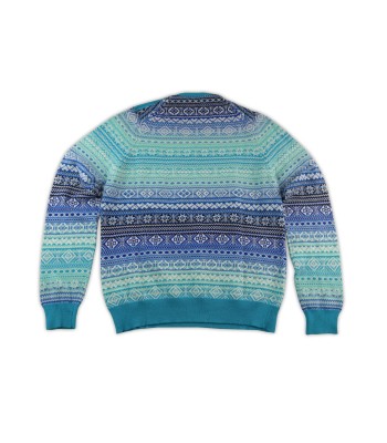 Ballantyne Maglia Donna Jacquard Multicolor Turchese 2