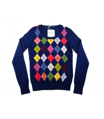 Daniel & Mayer Maglia Donna Losanghe Multicolor 2