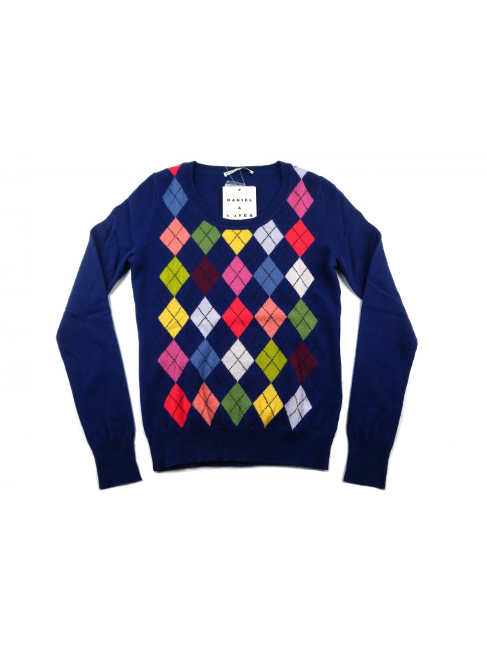 Daniel & Mayer Maglia Donna Losanghe Multicolor