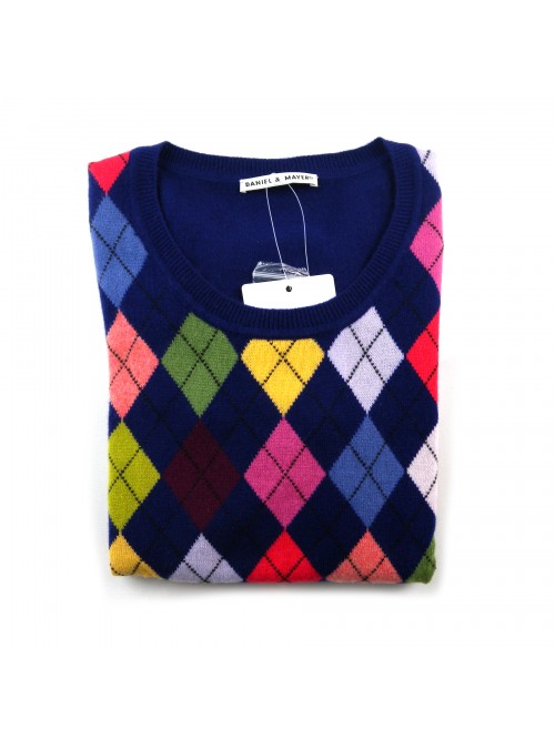 Daniel & Mayer Maglia Donna Losanghe Multicolor Daniel & Mayer Maglia Donna Losanghe Multicolor