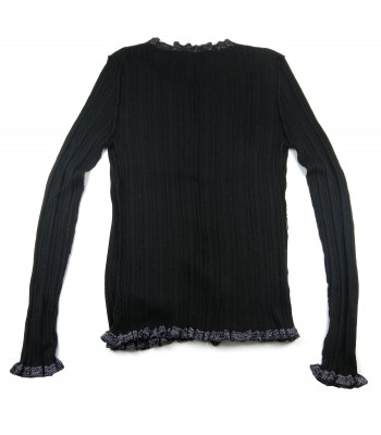 Roberto Cavalli Cardigan Donna Aperto Lurex Nero 2