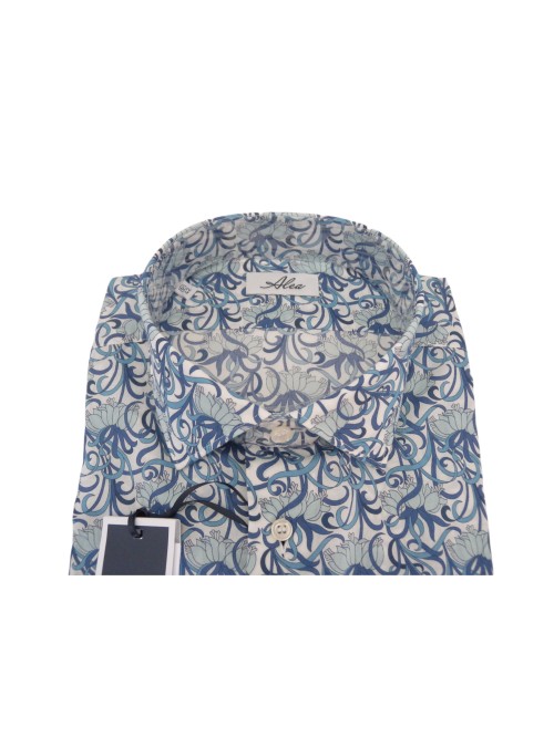 Alea Man Shirt Art. 2766 COL 12 Slim Multicolor Fantasy