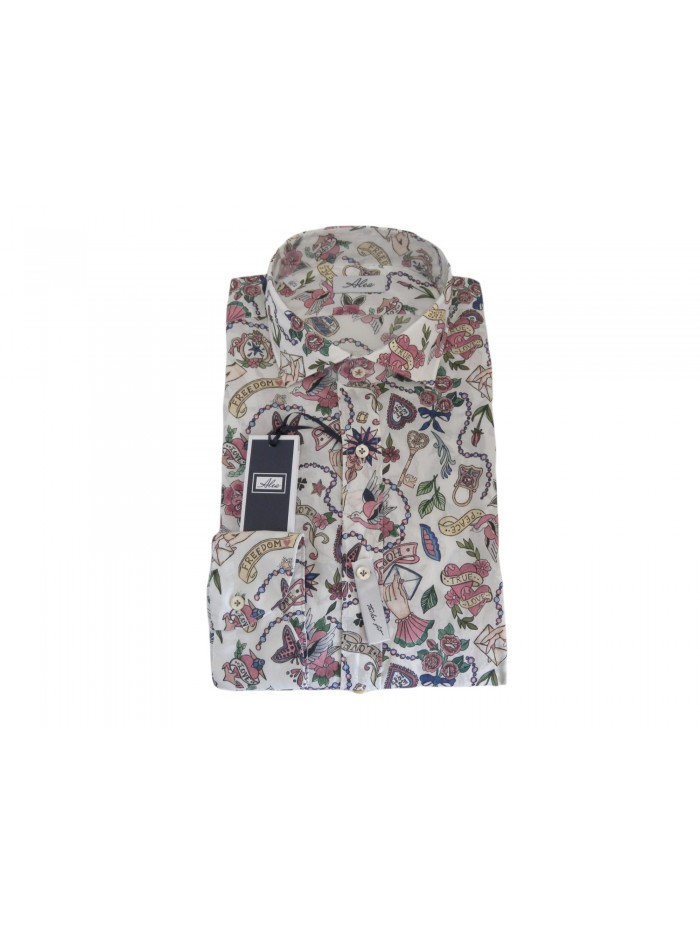 Alea Man Shirt Art. 2766 COL 20 New Tailor Multicolor Fantasy Alea Man Shirt Art. 2766 COL 20 New Tailor Multicolor Fantasy