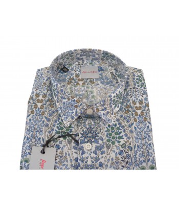Rosso Malaspino Camicia Uomo Art. 2766 COL 11 Slim Fantasia Multicolor 2