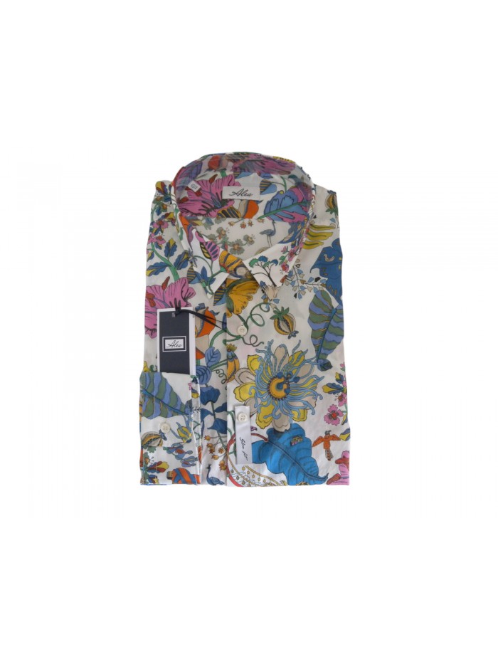 Alea Man Shirt Art. 2766 COL 21 Slim Multicolor Fantasy Alea Man Shirt Art. 2766 COL 21 Slim Multicolor Fantasy