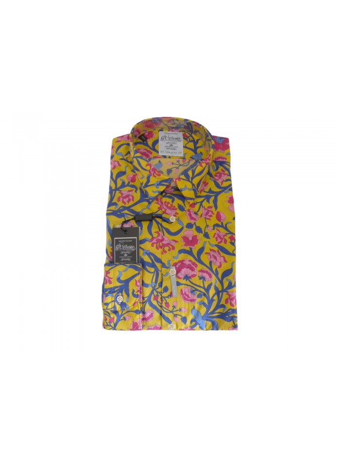 G.V. Conte Camicia Uomo Art. 2766 COL 30 Slim Fantasia Multicolor G.V. Conte Camicia Uomo Art. 2766 COL 30 Slim Fantasia Multicolor