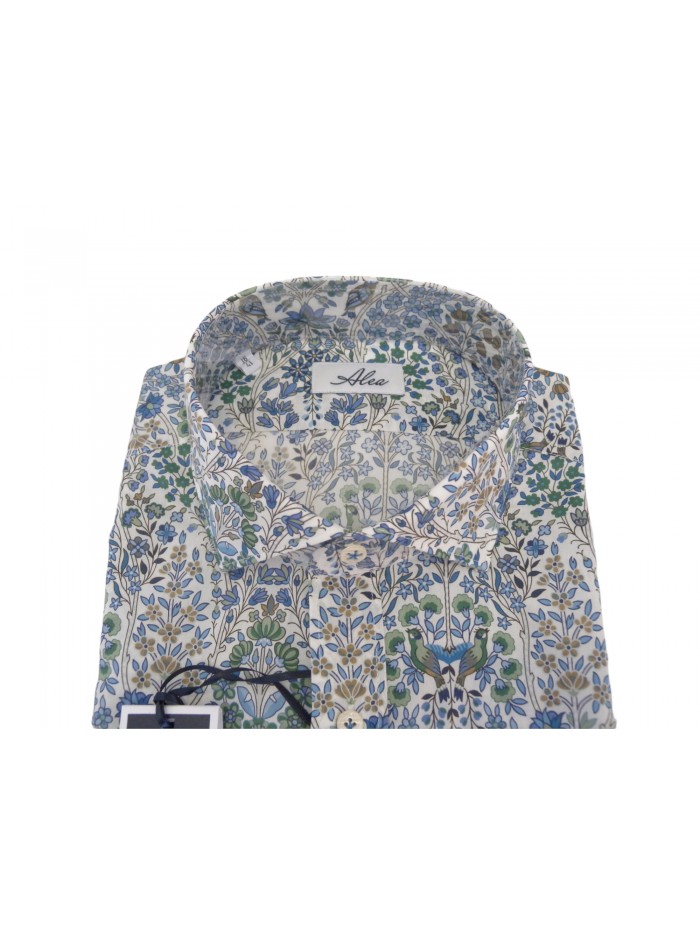 Alea Camicia Uomo Art. 2766 COL 11 Tailor Fit Fantasia Multicolor