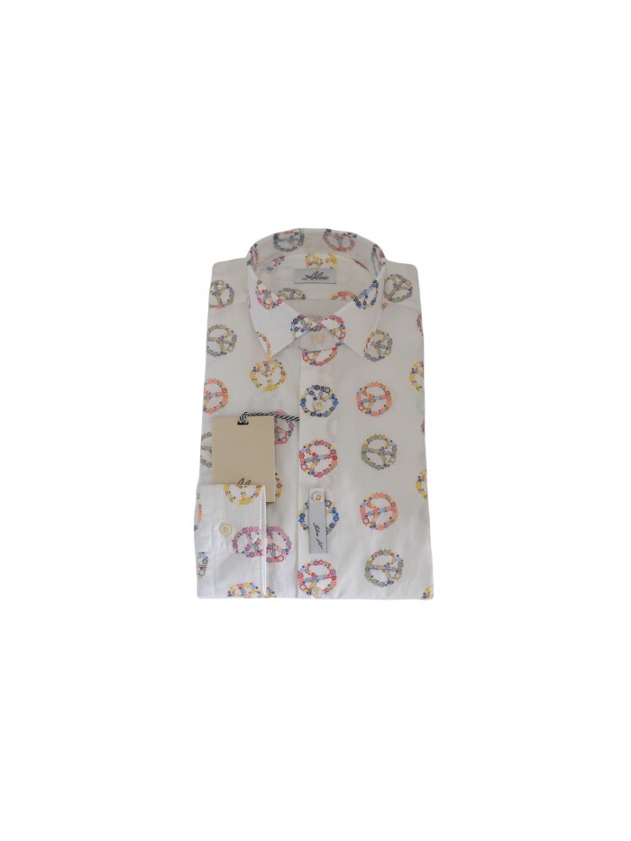 Alea Camicia Uomo Art. 2767 COL 10 Slim Fantasia Multicolor Alea Camicia Uomo Art. 2767 COL 10 Slim Fantasia Multicolor