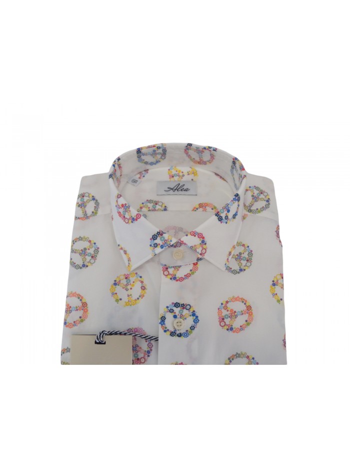 Alea Camicia Uomo Art. 2767 COL 10 Slim Fantasia Multicolor