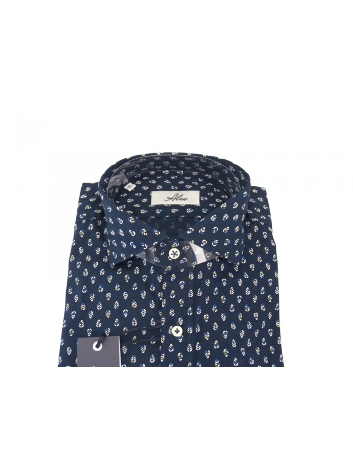 Alea Man Shirt Art. 2654 COL 62 Slim Micro-pattern