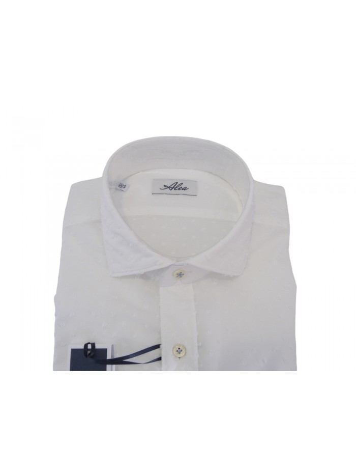 Alea Man Shirt Art. 2678 COL 50 Tailor Embossed Micro Pattern