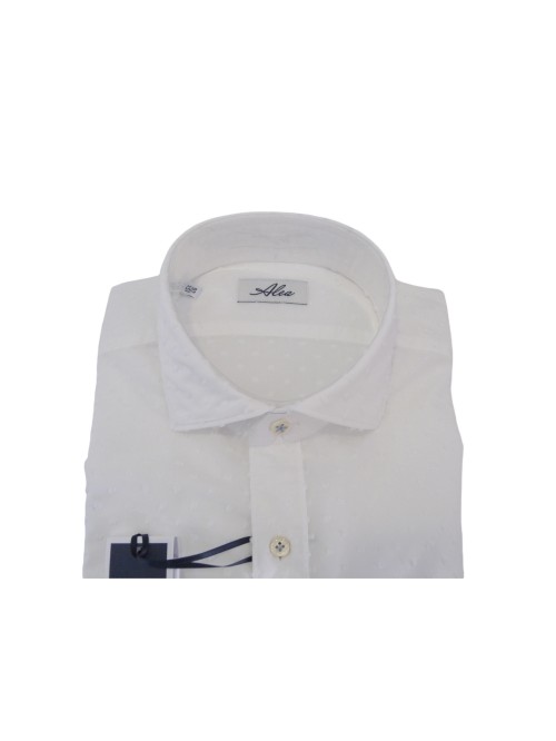 Alea Man Shirt Art. 2678 COL 50 Tailor Embossed Micro Pattern