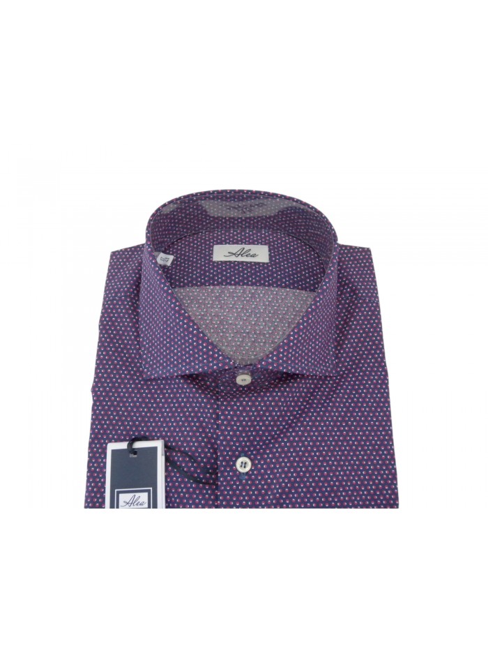 Alea Man Shirt Art. 2654 COL 51 New Tailor Circular Micro-pattern