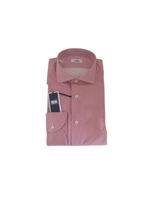 Alea Man Shirt Art. 2654 COL 32 New Tailor Pois White / Red Alea Man Shirt Art. 2654 COL 32 New Tailor Pois White / Red