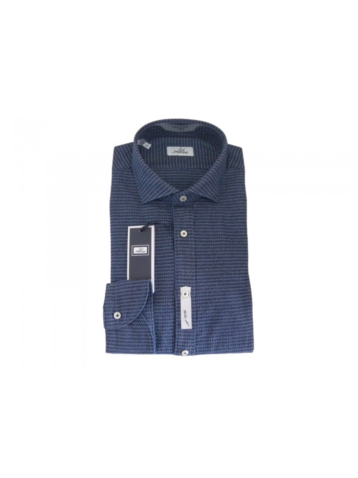 Alea Camicia Uomo Art. 2638 COL 11 Tailor Microfantasia in Rilievo Alea Camicia Uomo Art. 2638 COL 11 Tailor Microfantasia in Rilievo