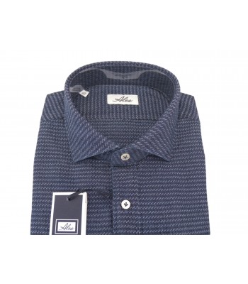 Alea Camicia Uomo Art. 2638 COL 11 Tailor Microfantasia in Rilievo 2