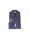 Alea Man Shirt Art. 2618 COL 10 Slim Striped Blue / Gray