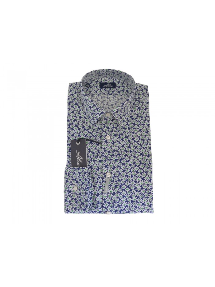 Alea Man Shirt Art. 6339 COL 32 Slim Floral Alea Man Shirt Art. 6339 COL 32 Slim Floral