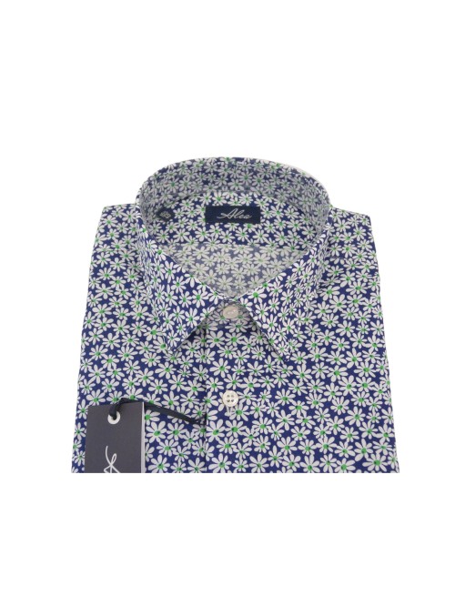 Alea Man Shirt Art. 6339 COL 32 Slim Floral