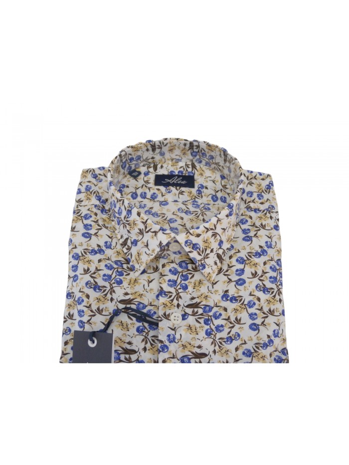 Alea Man Shirt Art. 6339 COL 20 Slim Floral
