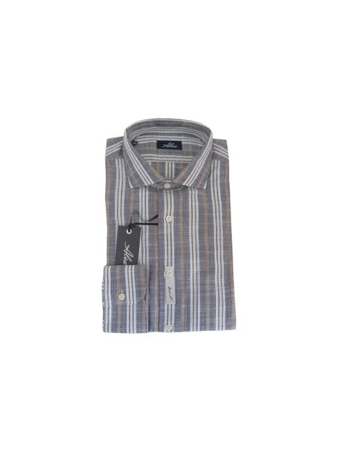 Alea Man Shirt Art. 6349 COL 52 New Tailor Striped Alea Man Shirt Art. 6349 COL 52 New Tailor Striped