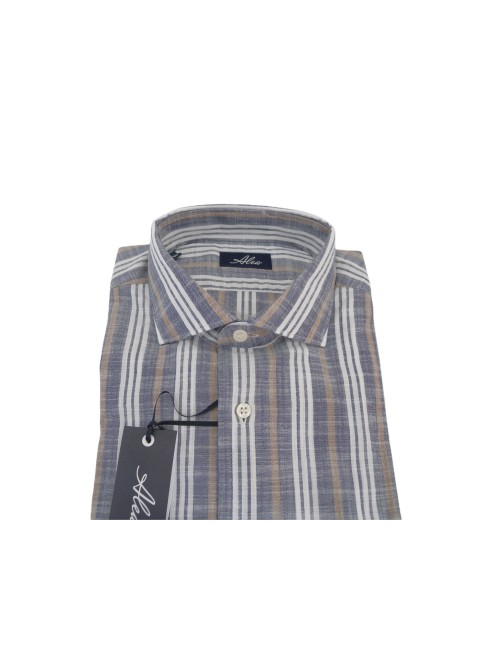 Alea Man Shirt Art. 6349 COL 52 New Tailor Striped