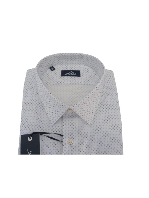 Alea Man Shirt Art. 6258 COL 30 Slim Micro-pattern
