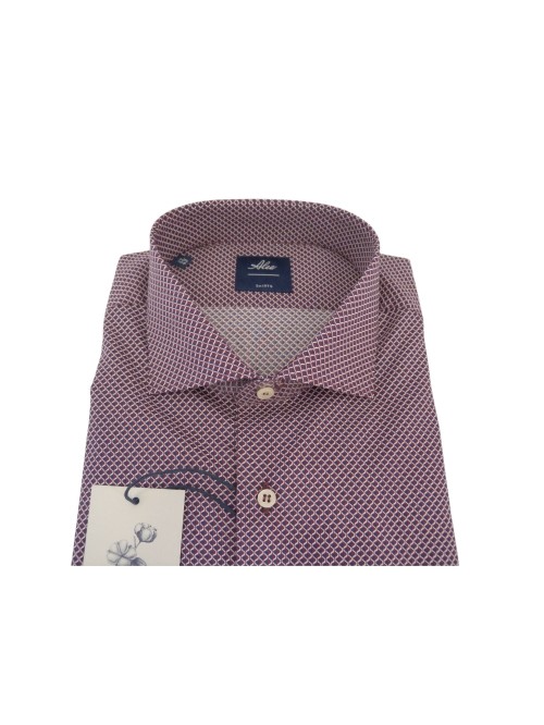 Alea Camicia Uomo Art. 6388 COL 50 New Tailor Rombi