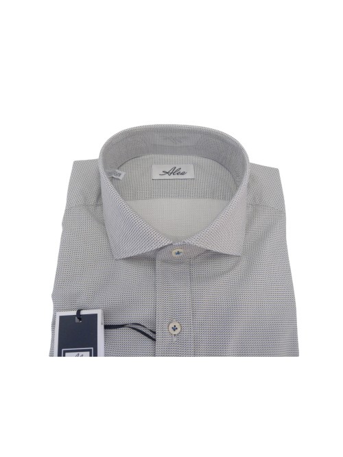 Alea Camicia Uomo Art. 2606 COL 42 Tailor Microfantasia