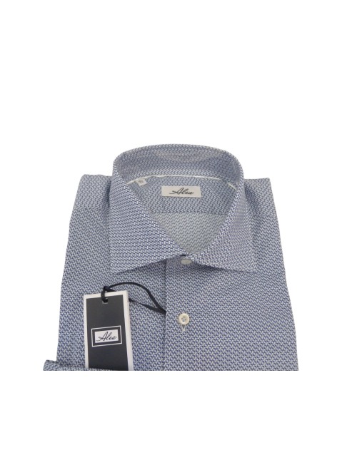 Alea Camicia Uomo Art. 2754 COL 20 New Tailor Microfantasia