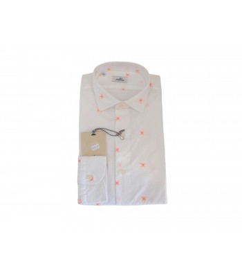 Alea Man Shirt Art. 6256 COL 41 Tailor Embroidered Microfantasia