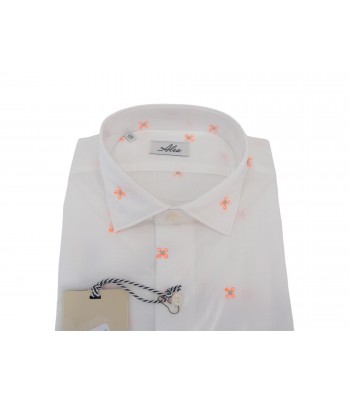 Alea Camicia Uomo Art. 6256 COL 41 Tailor Microfantasia Ricamata 2