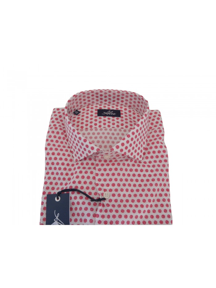 Alea Man Shirt Art. 2754 COL 22 New Tailor Circular Micro-pattern