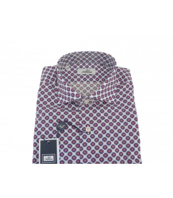 Men's Shirt Art. 2754 COL 22 New Tailor Microfantasy, long sleeve new dress fit, fitted at back. 2